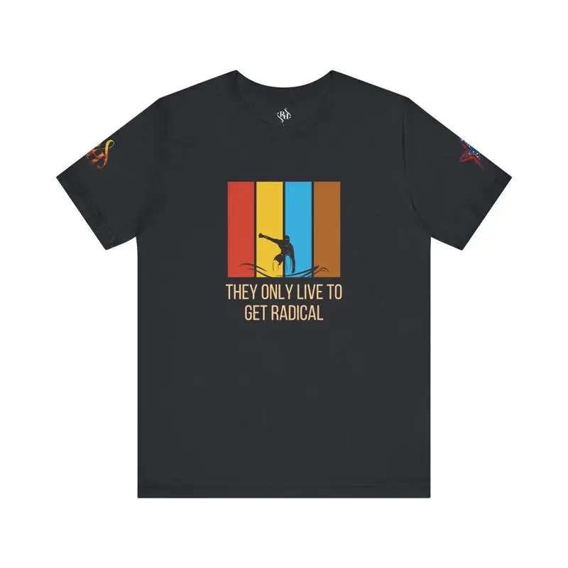 Old School Surf T Shirt Beachwear Casual Wear Summer Vibes for Surfers RH