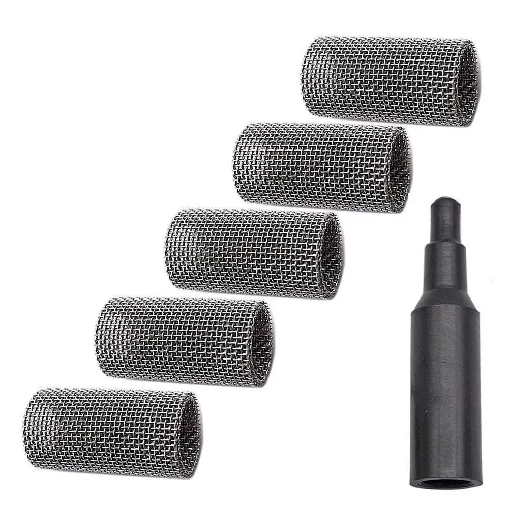 6Pcs Heater Accessories Car Glow Plug Burner Strainer Screen Filter Mesh For Diesel Air Parking Heater