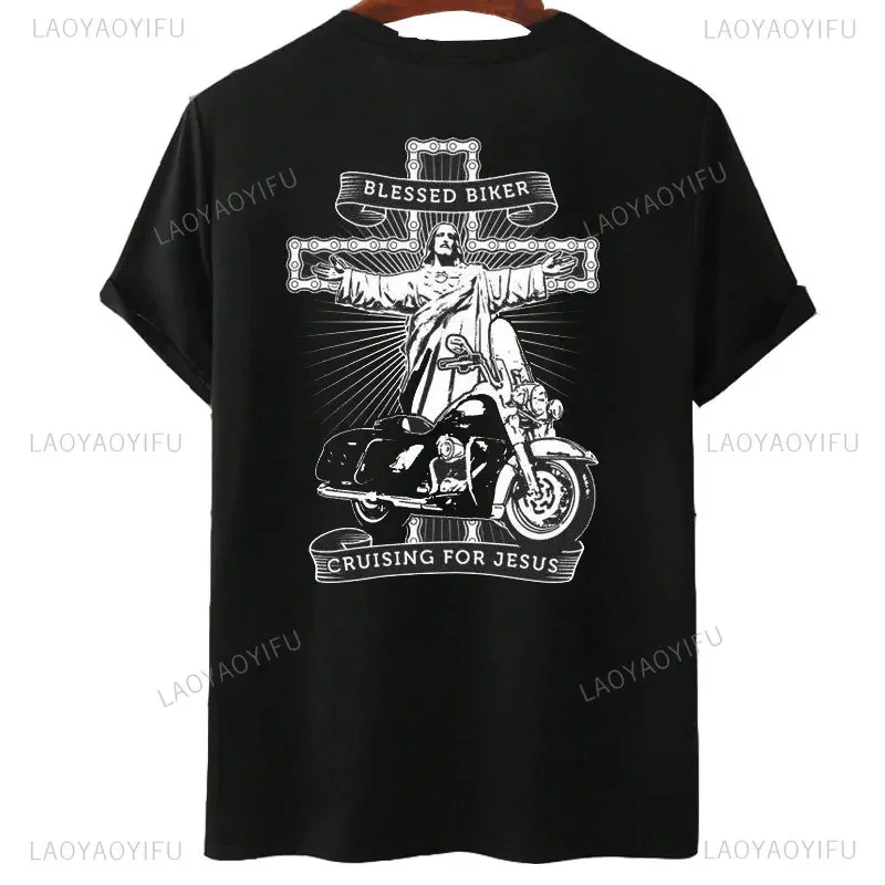 Old School Biker Iron Cross Skull Kreuz Dk109 Ride To Live Motorcycle Tee Shirt  Jesus Modal T-Shirt New Schwarzes T Shirt Tops