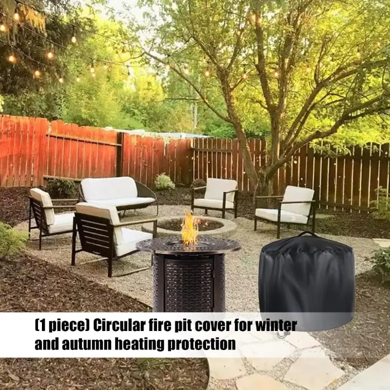 

Thickened Pit Protectors Cover Ultraviolets Resistant Tear Proof Outdoor Heaters Guard With Reinforced Handle Y5GB