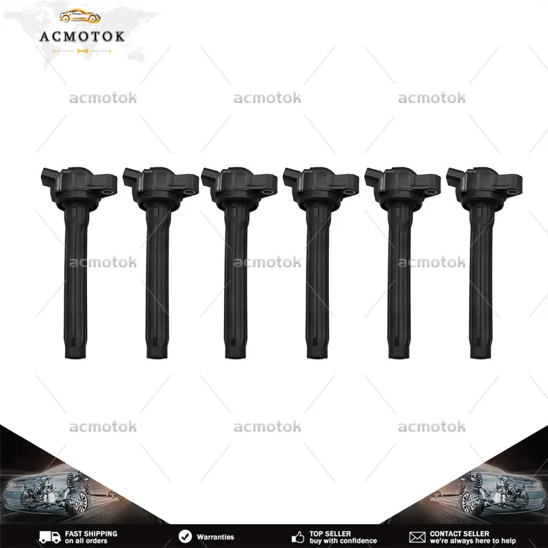 

6PCS Ignition Coil 90919-A2013 For Toyota Camry 2.5L L4, 3.5L V6 Highlander 3.5L V6 Sienna 3.5L V6
