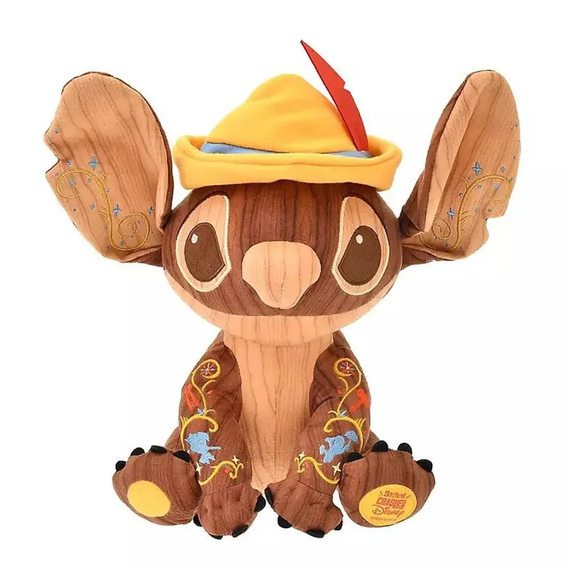 Hot 38cm Cartoon Kawaii Stitch Plush Toys Dolls Colourful  Anime Toys Lilo and Stitch Plush Stuffed Toys Birthday Gifts for Kids