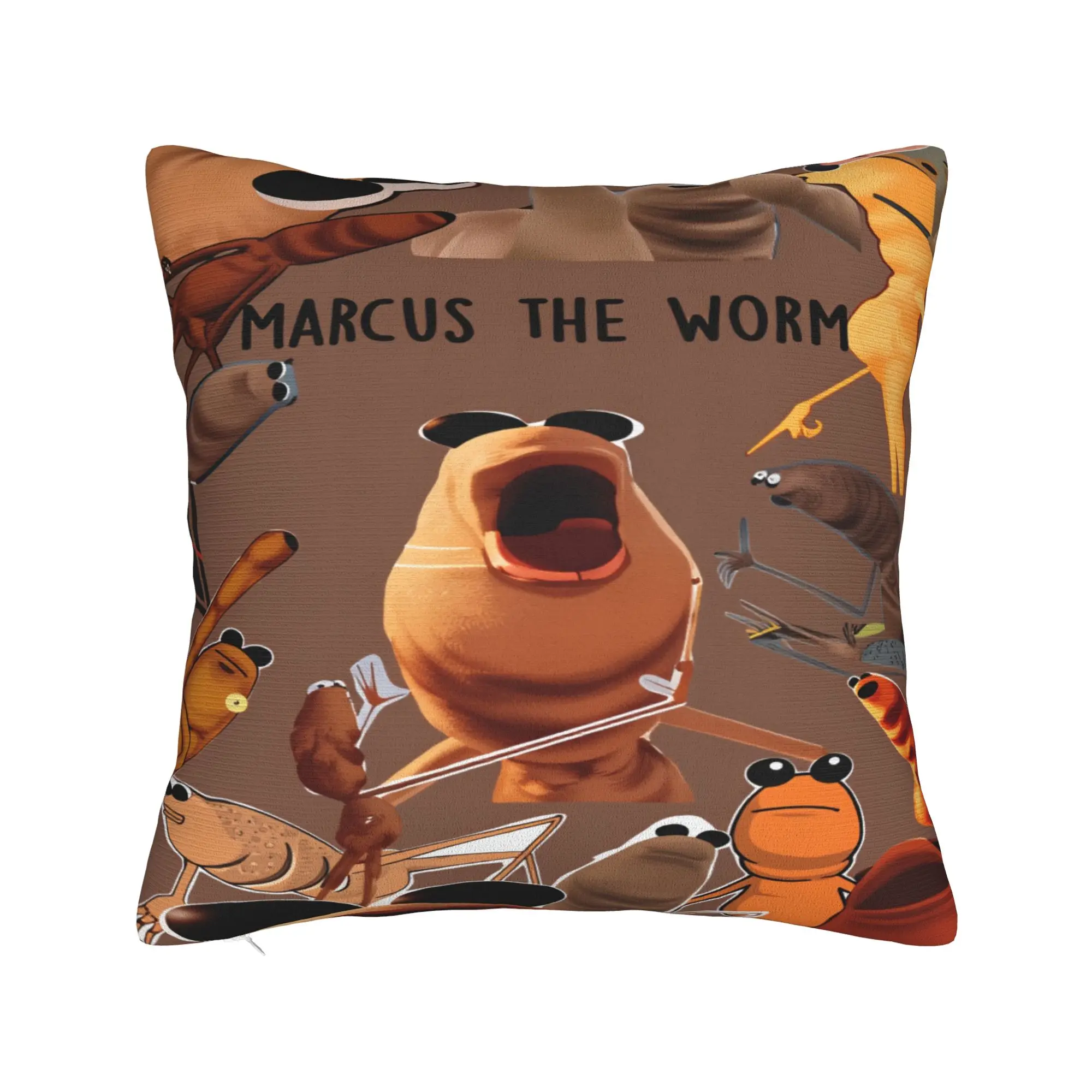 Pillow Cover Funny Robert Help Marcus The Worm   Funny Pillow Case For Living Room Sofa Pillowcases
