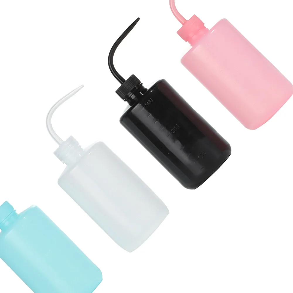 

250 мл пластиковая бутылка для мытья татуировок, лабораторная бутылка для бризок, банка для воды для орошения ресниц для чистки