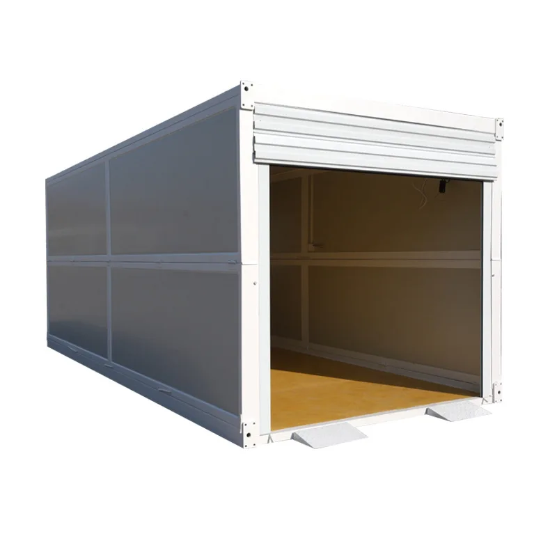 Construction site folding container garage rural household storage room temporary