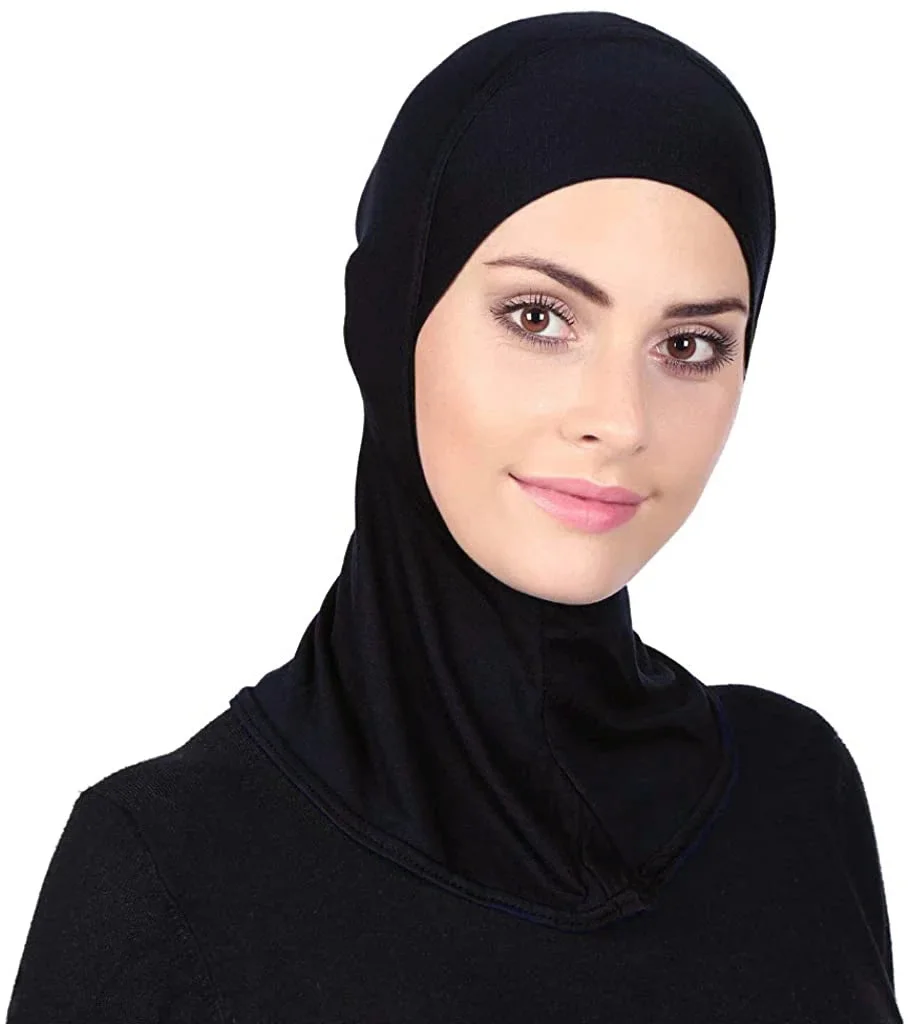 Klassieke Praktische Moslim Hijab Inners Rekbare Jersey Katoenen Buis Cap Sjaal Onderkant Vrouwen Hoofddoek Motorkap 28 Kleuren Één Maat