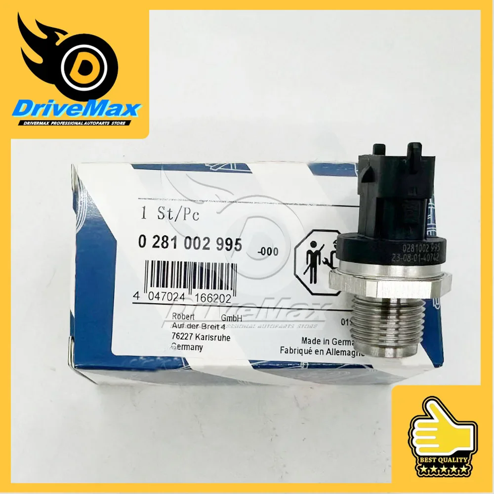 

0281002995 For BBosch Common Fuel Rail Pressure Sensor For V-OLVO XC70 II 2.0 Diesel Engine 120kW 30787950 49089353 49706428