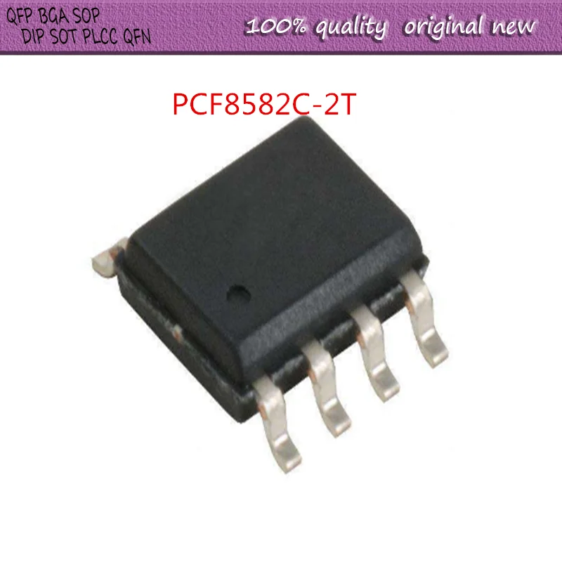 NEW   20PCS/LOT    PCF8582C-2T  PCF8582C  8582C  8582C-2   SOP-8