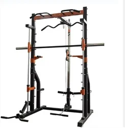 Multi Function Squat Rack With Smith Machine Home Gym Fitness Equipment for home use