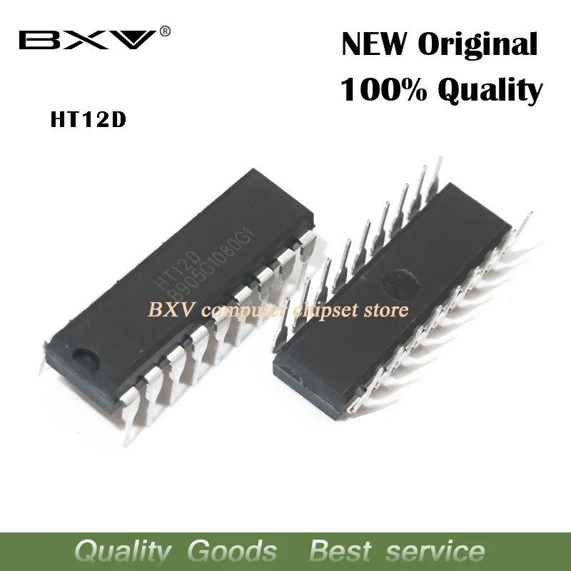5PAIR 5PCS HT12D and 5PCS HT12E DIP18 HT-12D+HT-12E HT12 new original IC
