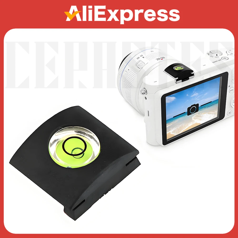 4 unids/set cámara burbuja nivel de burbuja Flash zapata Protector tapa para Canon Nikon Pentax Sony A7/RX10 accesorios de cámara