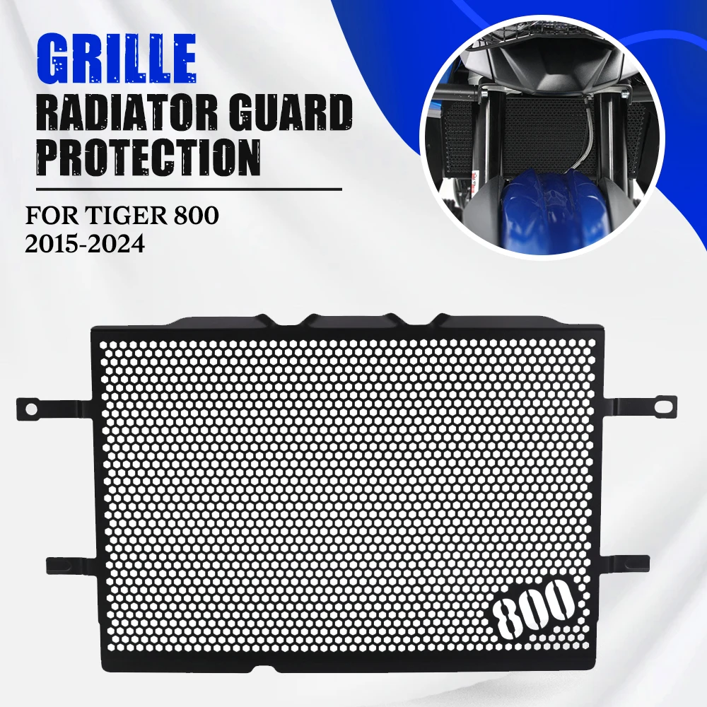 

Motorcycle Accessories Radiator Guard Protective Guard Cover 2015 - 2024 For Tiger 800 XR XC XRT XRX XCx XCA Tiger800 XR 800XR