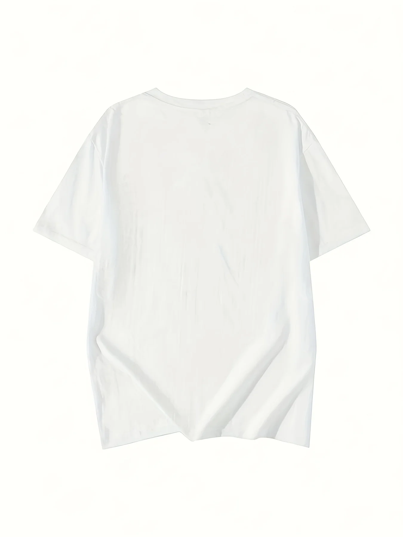 Summer Fashionable Cute Cartoon Patterns Printed Short-Sleeve T-Shirt Korean Style For Women's Casual Breathable Cotton Tops