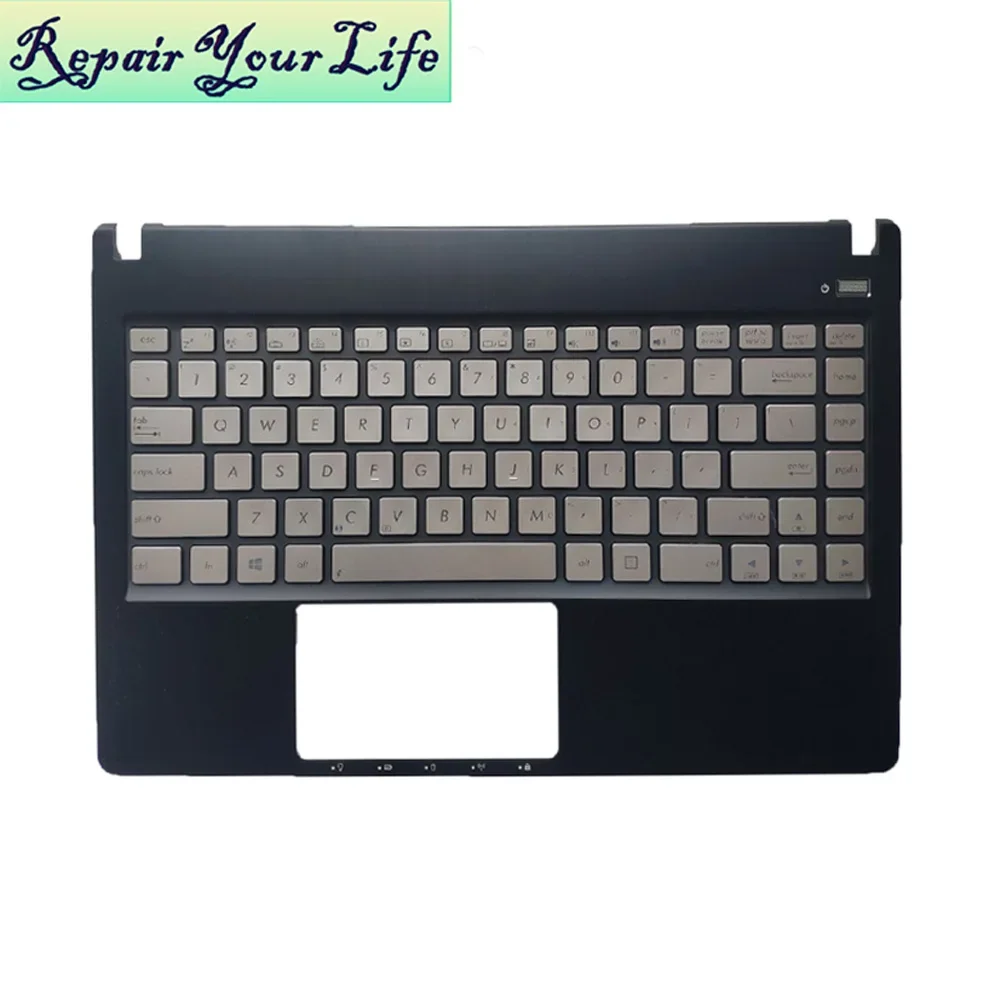 

US English Backlit Keyboard Plamrest for ASUS U47A U47 0KN0-MF3US13 0KNB0-4621US00 9Z.N8ABU.H01 Laptop Backlight White C Shell