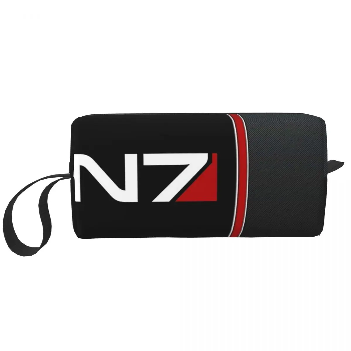 N7 Mass Effect Emblem! Makeup Bag Cosmetic Organizer Storage Dopp Kit Toiletry Cosmetic Bag for Women Beauty Travel Pencil Case