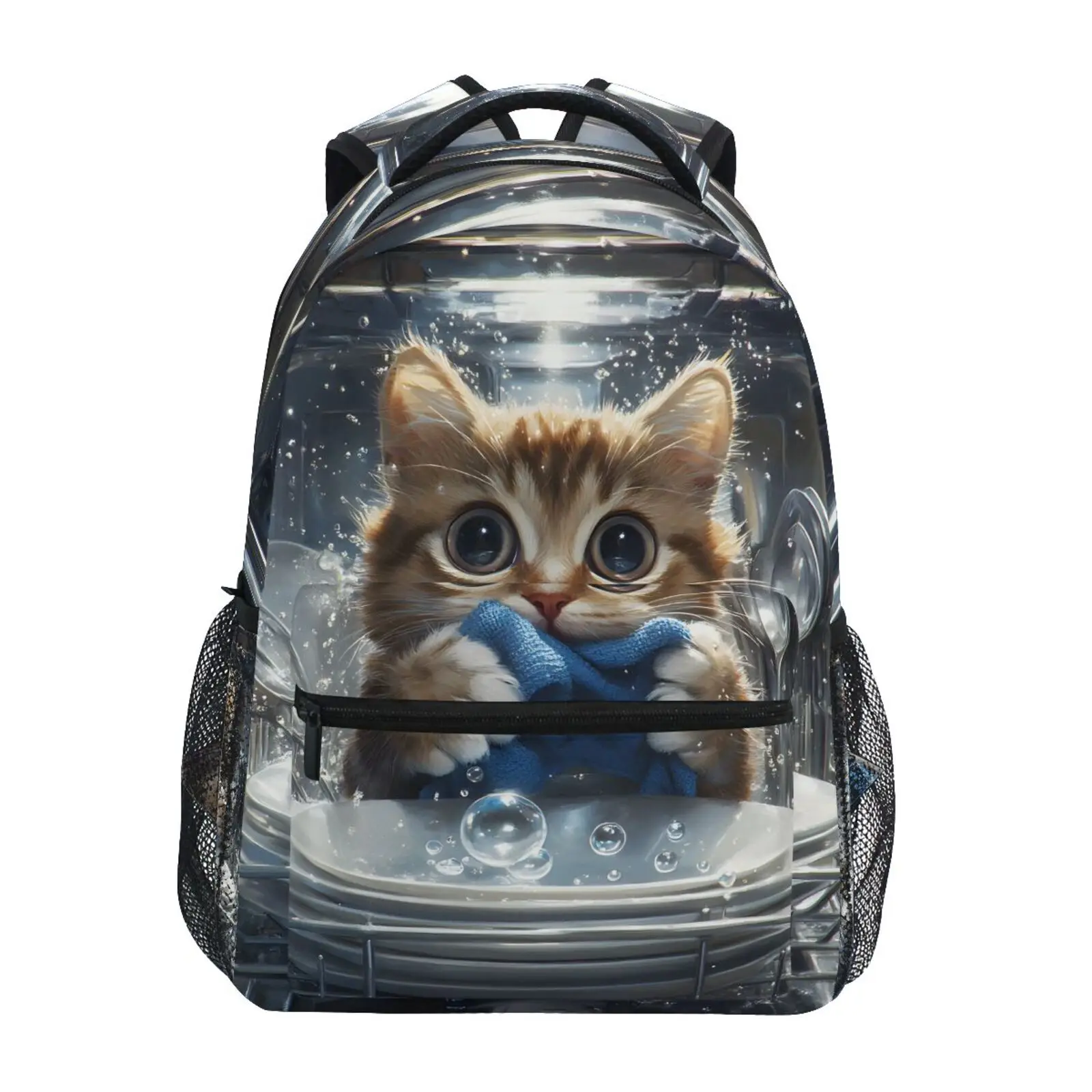 ALAZA school bags for girls boy cartoon animals cat Backpacks Children bag women Big Capacity weekend bags female notebook bag