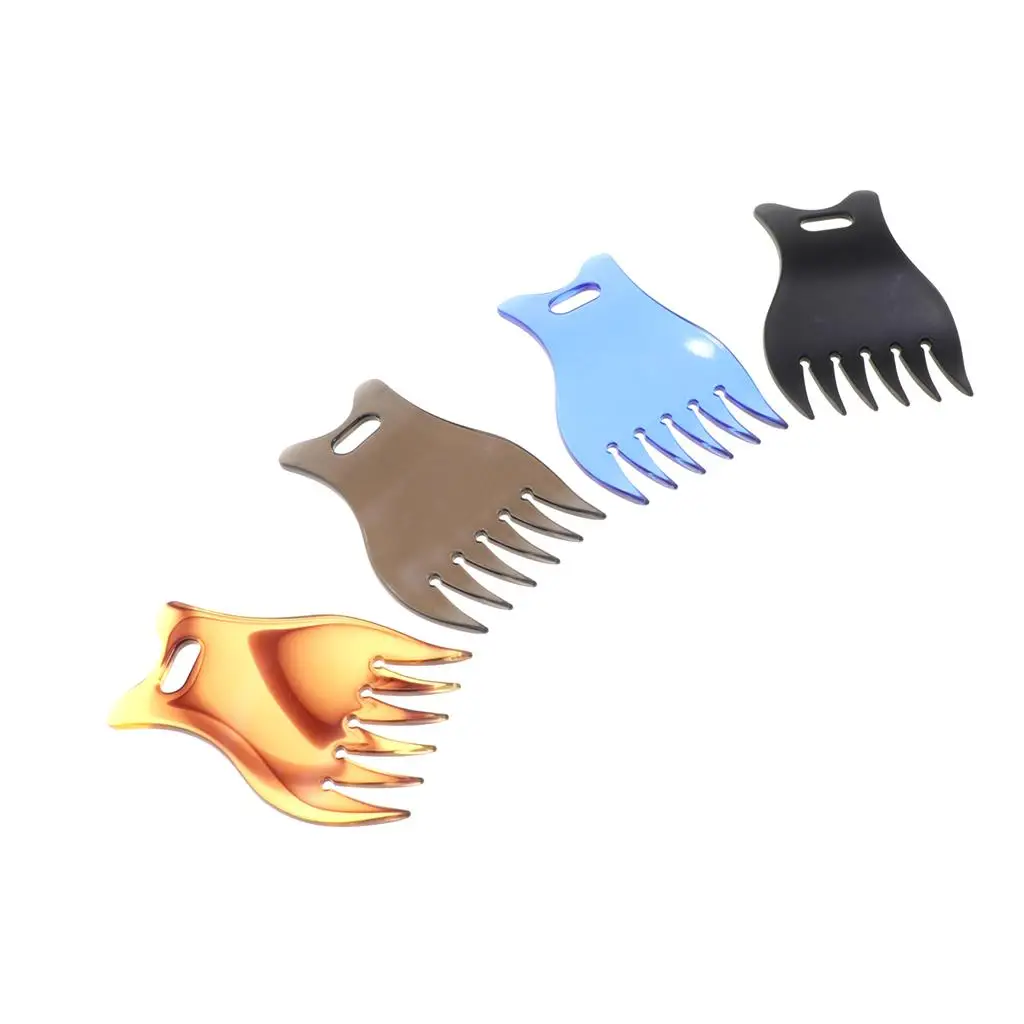 Professional Styling Hair Lift Comb Wide Tooth Plastic Durable Comb for Hairdressing Salon Home Use
