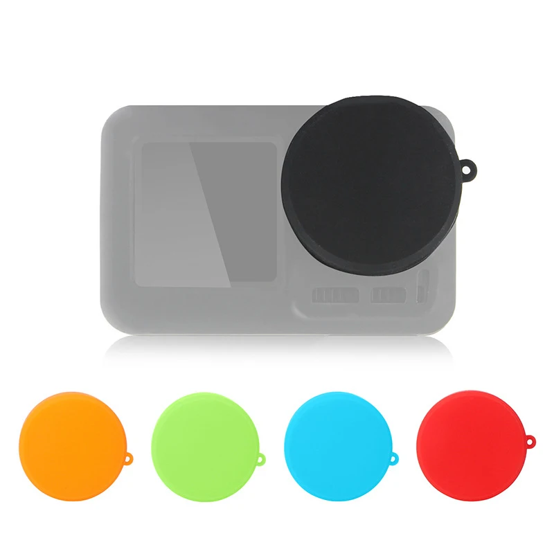 

New High Quality Silicone Lens Cap Action Camera Lens Protective Cover Dust Cover For DJI OSMO ACTION