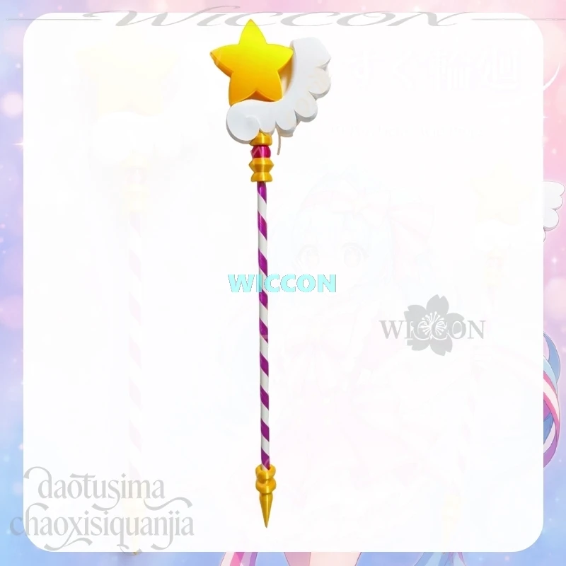 

Anime Game Project Sekai Cosplay Mikuuu Ima Sugu Rinne Idol Magic Staff Kawaii Props Cute 3D Polylactic Acid Mask Accessories