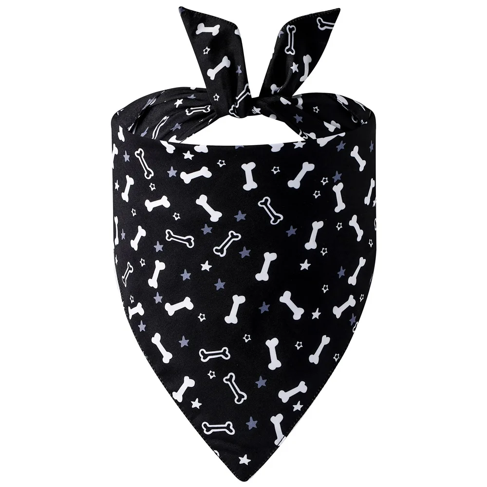 Sucado Dog Bandana Cute Fruit Print Summer Soft Triangle Scarf Bibs Durable Pet Kerchiefs Ice Cream Rabbit Watermelon Bandanas