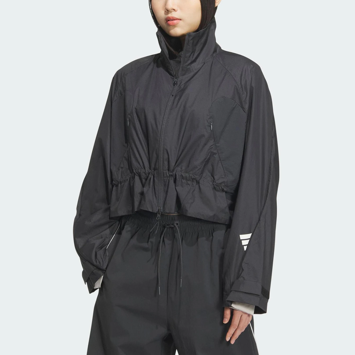 

Adidas genuine FOS FUSTL W JKT Women's Cropped Casual Jacket JM4271