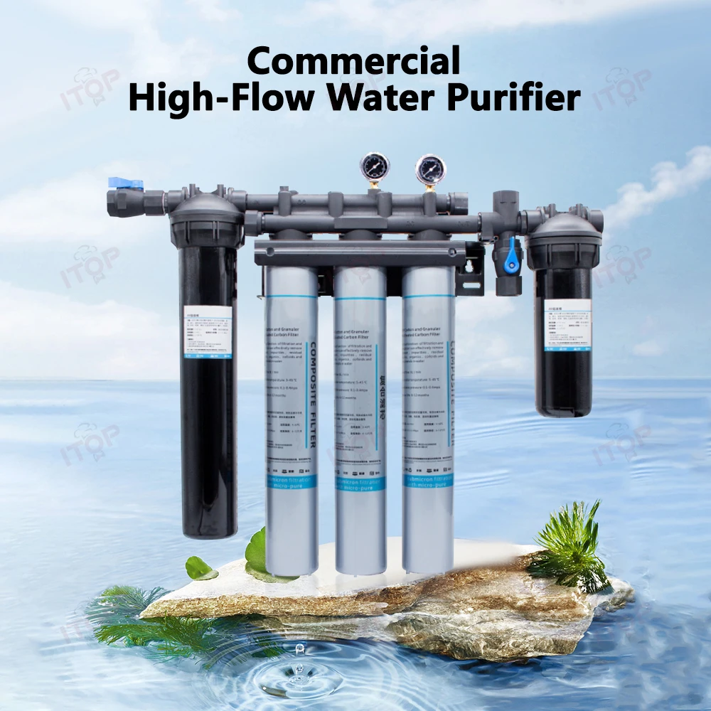 ITOP WPE Commercial Water Purifier Tap/Drinking Water Filter Mineral Water Purifier for Ice/Coffee Machine Kitchen Equipment