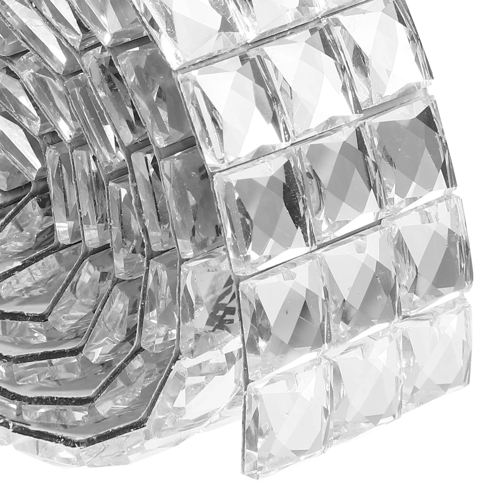 

1 Roll Glass Fiber Drill Tile Sticker Square Flatback Rhinestone Self Adhesive Wall Decal Waterproof Kitchen Bathroom Diy