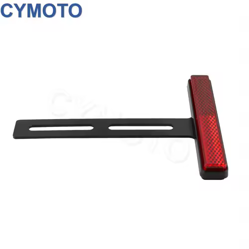 Universal Motorcycle Rear Reflector Cat's Eyes Long T-Holder Scooters Accessories For Honda For Harley For Yamaha For KTM - Image 5