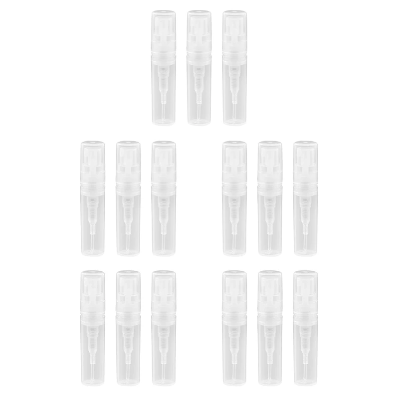 

1000Pcs 2ML Transparent Plastic Spray Bottle Small Cosmetic Packing Atomizer Perfume Bottles