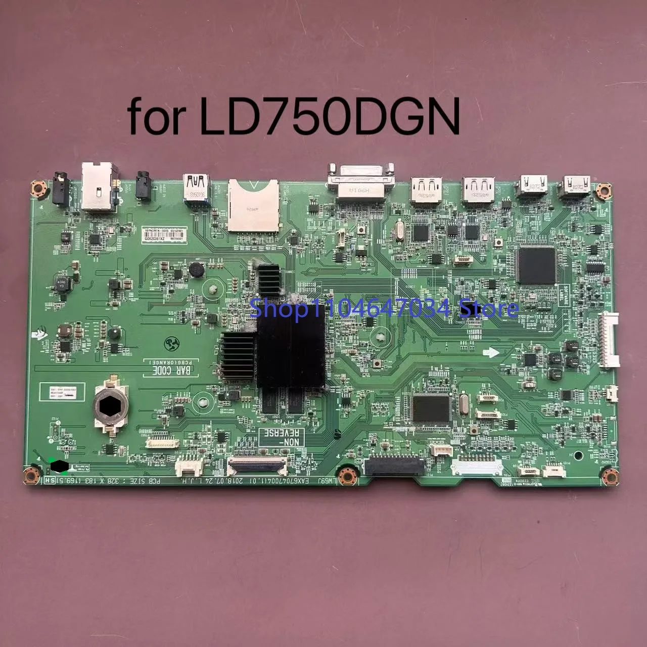 

75XS2E motherboard EAX67047004 POWER BOARD EAY64508803 T-CON BOARD 6870C-0661A BACKLIT BOARD