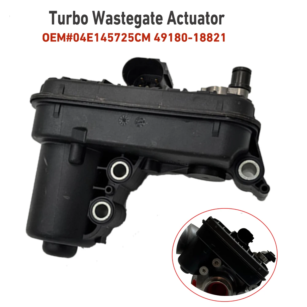 

49180-18821 Привод турбокомпрессора 12 В для Skoda Octavia Kodiaq Superb 1.4 TSI 2013-2021 Электрический сервопривод турбокомпрессора 04E145725CM