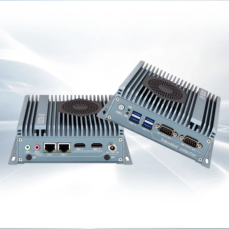 12th Gen N100 PfSense Firewall N5105 Router 4x I225 I226 2.5G LAN 2xDDR4 NVMe Industrial Fanless Mini PC 4xUSB OPNsense PVE ESXi