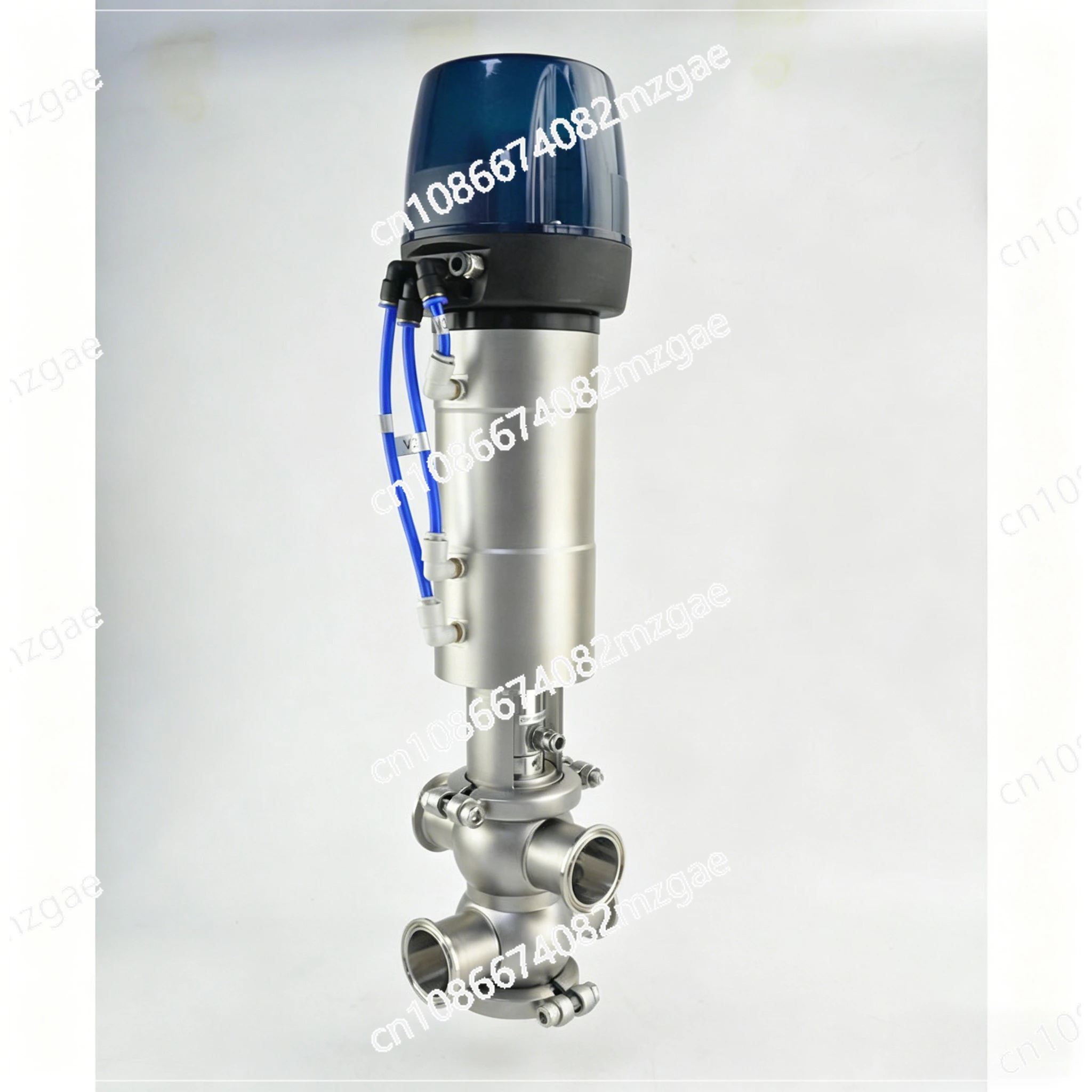 Stainless Steel Internal Cleaning Cleaning Anti-mixing Valve Pneumatic Intelligent Double Seat Anti-mixing Valve