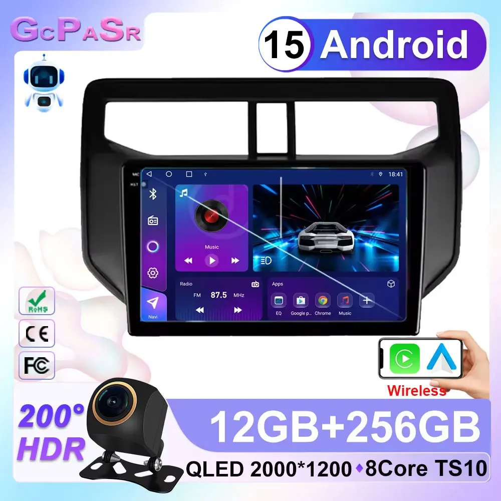 

Android 15 For Toyota Rush Daihatsu Terios 2017 2018 2019 2020 WIFI 5G Carplay Radio de coche navigation GPS Multimedia player
