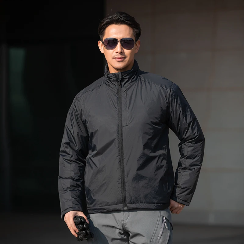Tactical Thermal Protection Jacket - Winter Coat - Outdoor Warm Men's Reflective Cotton Coat - Anti-freezing