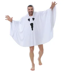Halloween ghost costume masquerade ghost cloak dress cos party white cloak ghost Party Holiday DIY Decorations Halloween Gift