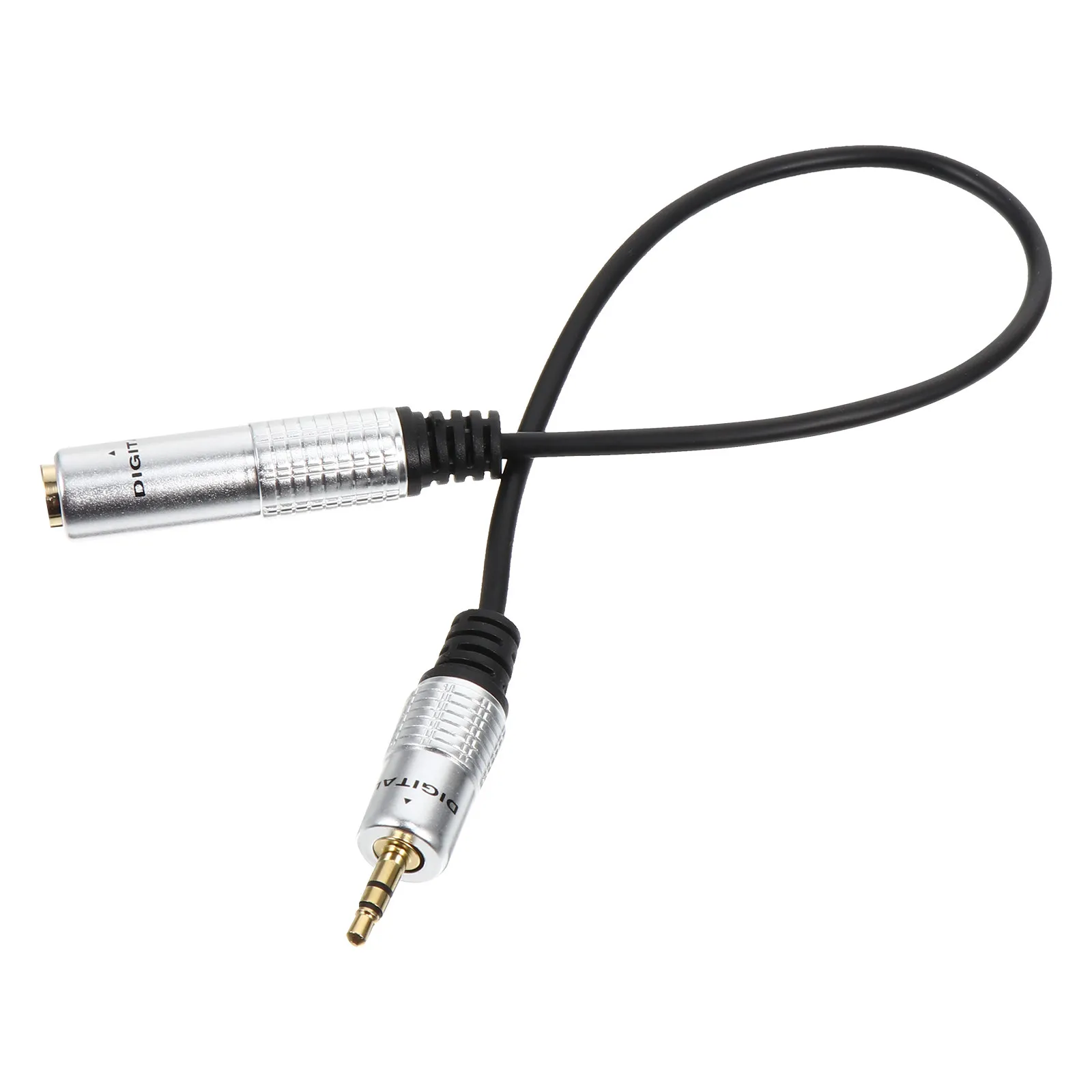 1Pcs Audio Transferring Cable Stereo 6.35 Female to 3.5 Male Flexible High Quality Earphone Adapter Converter Audio Converter