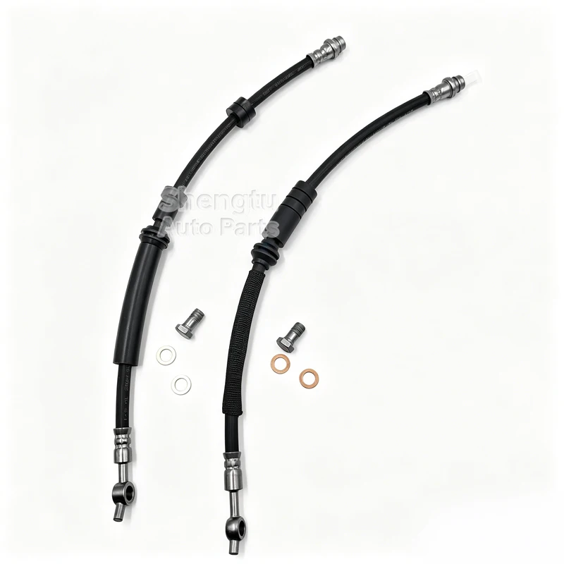 Image of 2 Stück vorderer linker oder rechter Bremsschlauch LR095287 LR095289 LR135813 LR135811 für Land Rover Discovery Sport L550 Range Rover Evoque