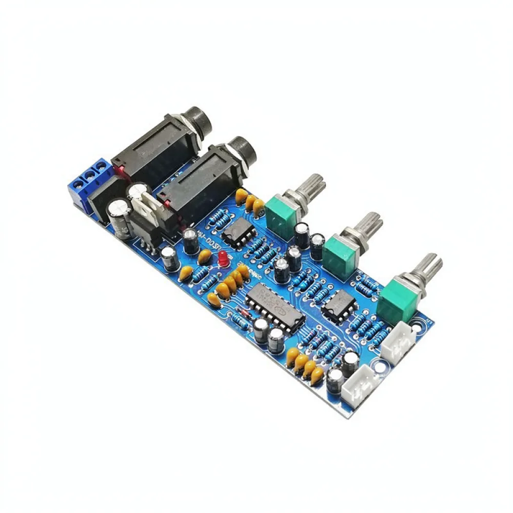 PT2399 Digital Karaoke Reverb Module Microphone Preamp Board Dual Power Supply Amplifier Component For For Shaibang Audio view 5