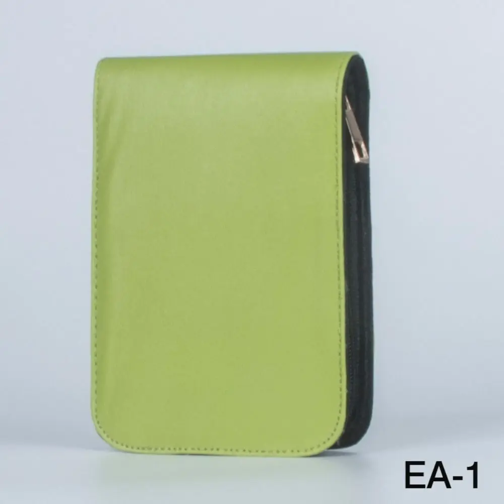 Pen Container Bag Large Capacity Fountain Pencil Case PU Leather Zipper Dustproof Multifunctional Writing Holder Supplies view 2