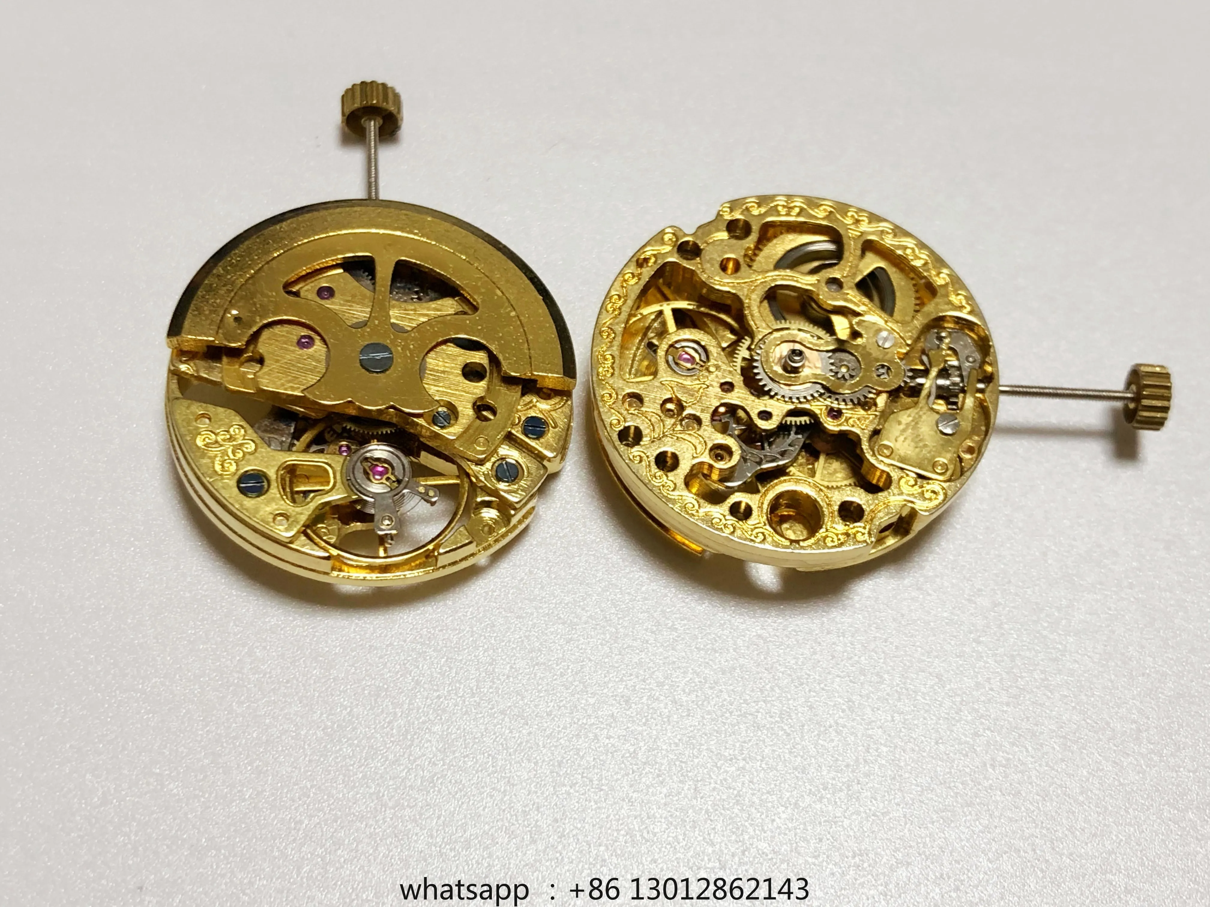 

7120 movement, single calendar, hollow model