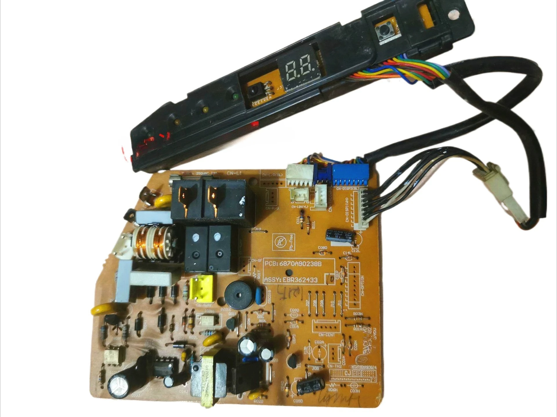 Внутренняя плата компьютера машины, плата управления, плата дисплея, совместимая с печатной платой кондиционера L G 6870A90238B Внутренняя плата компьютера машины, плата управления, плата дисплея, совместимая с печатной платой кондиционера L G 6870A90238B