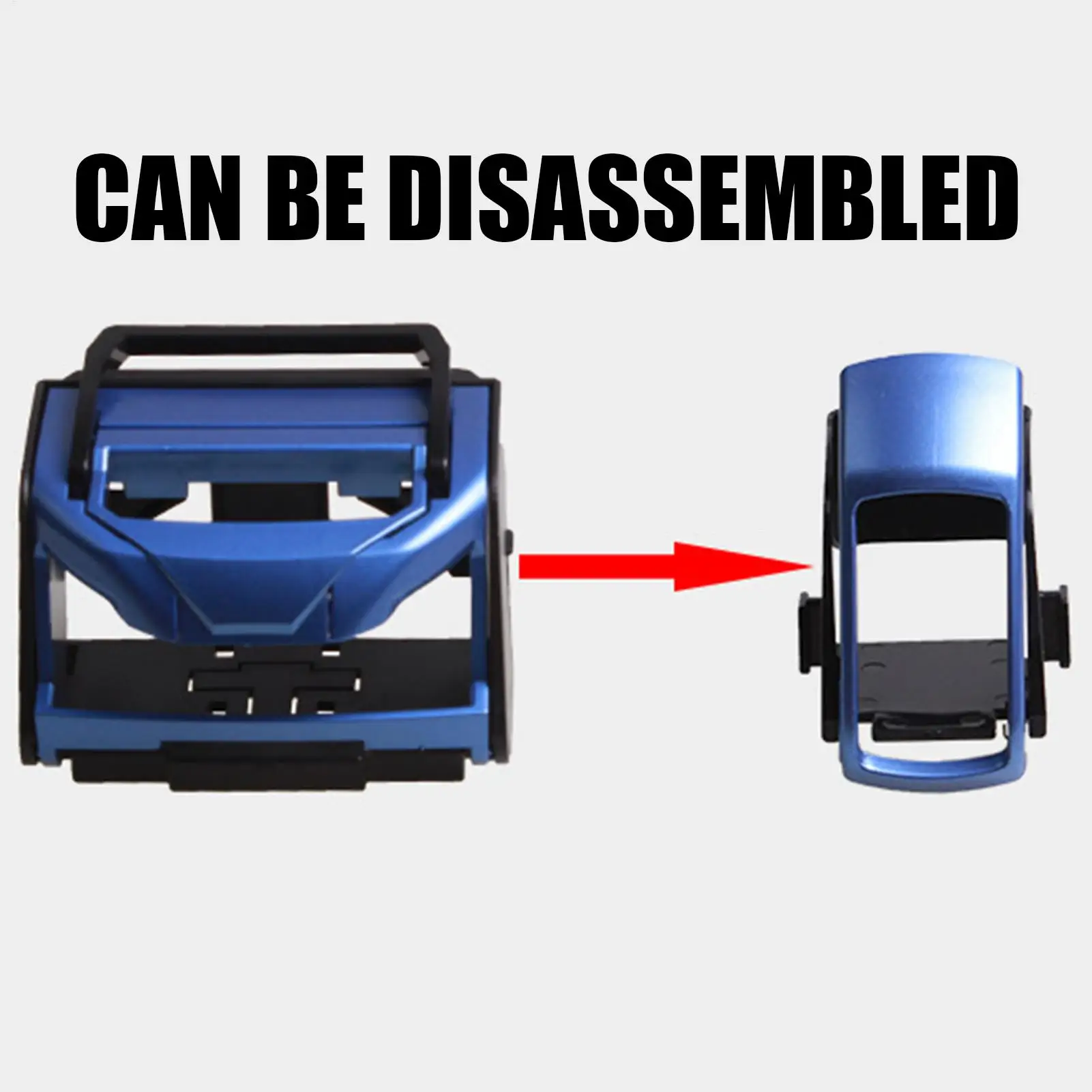 حامل أكواب السيارة لتنفيس الهواء، حامل أكواب متعدد الوظائف قابل للتعديل، حامل مشروبات سهل الاستخدام، منظم زجاجة مقاومة للاهتراء