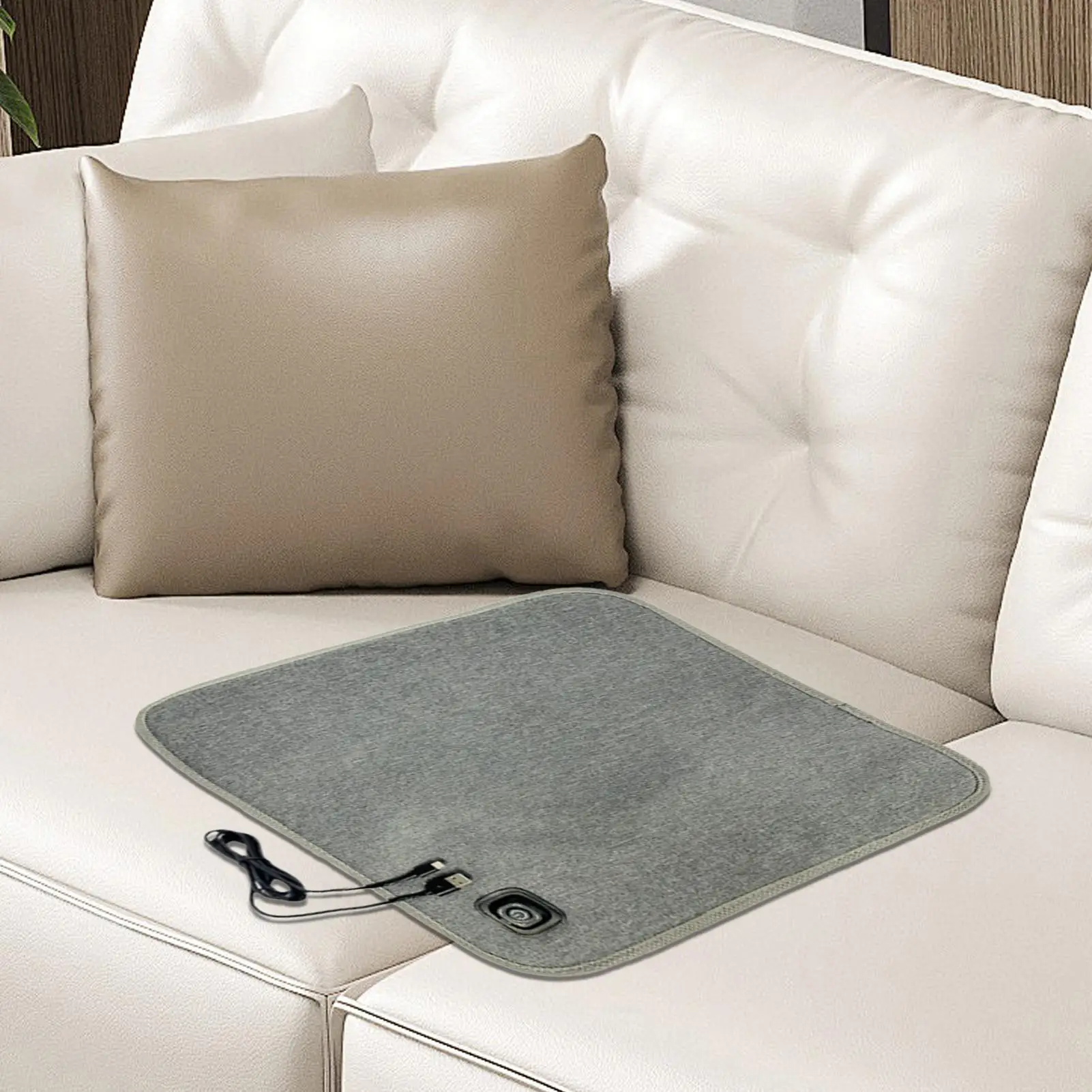 كرسي لوحة التدفئة 3 إعدادات الحرارة كرسي قابل للطي حصيرة USB ساخنة مقعد الاستاد لمكتب في الهواء الطلق ملعب سيارة شاحنة التخييم