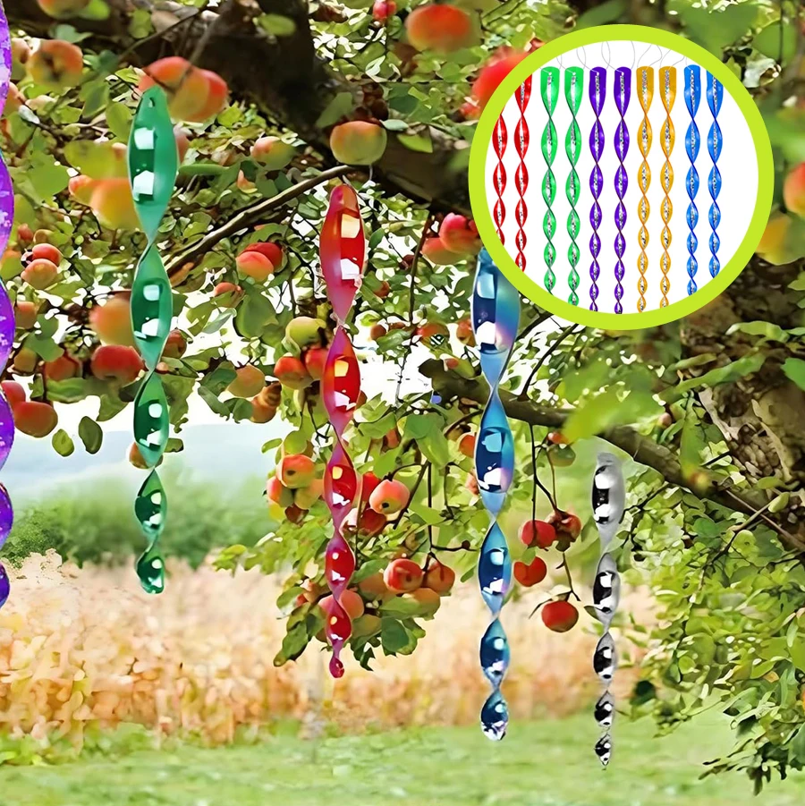 

Отпугиватель птиц для автомобиля, подвесное устройство для отпугивания кошек, средство для защиты сада от голубей, спиральный отпугиватель для балконов от ветра