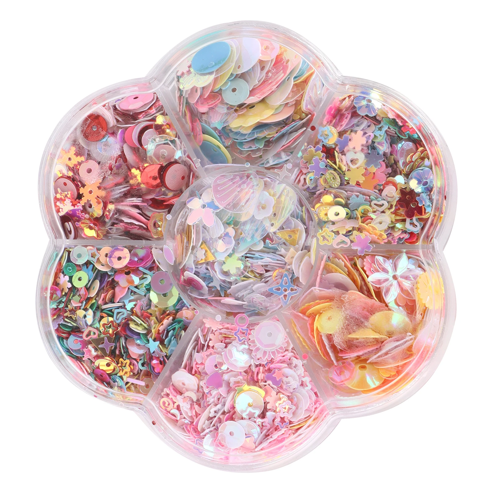 Confetti Glitter Pailletten voor knutselwerk Glitter Confetti Kleur Onregelmatige Vorm Glanzende Kledingaccessoires Set voor DIY knutselwerk
