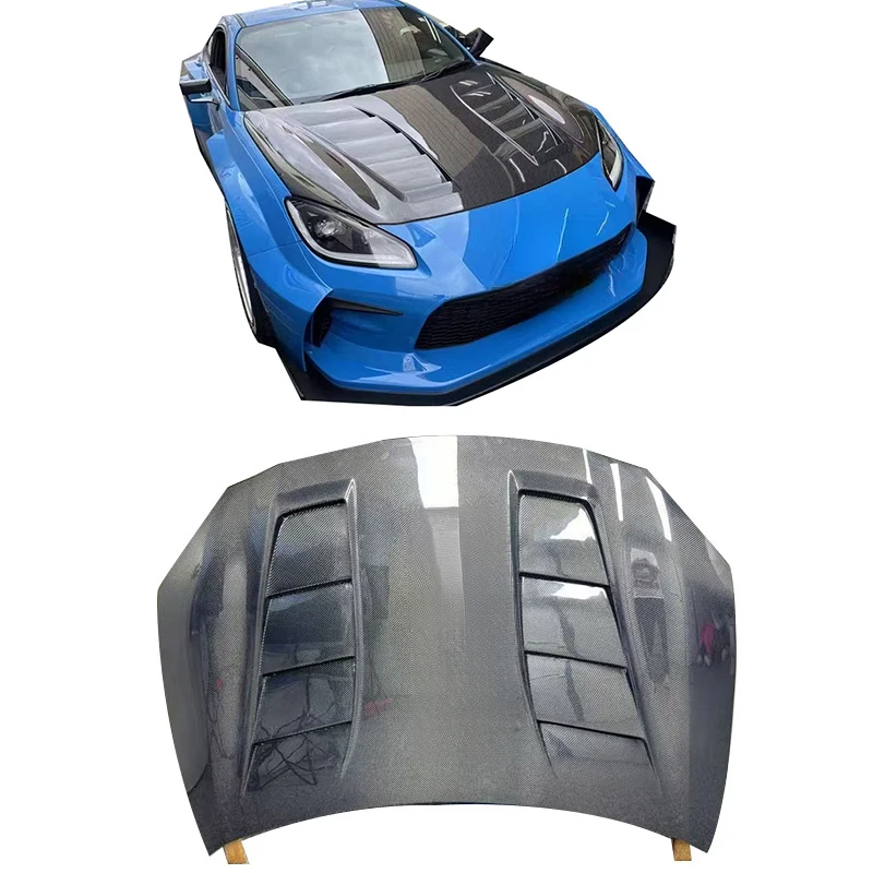 

Высококачественный карбоновый передний капот для GR86 BRZ 2022+ (крышка бампера, капот двигателя), автомобильные аксессуары