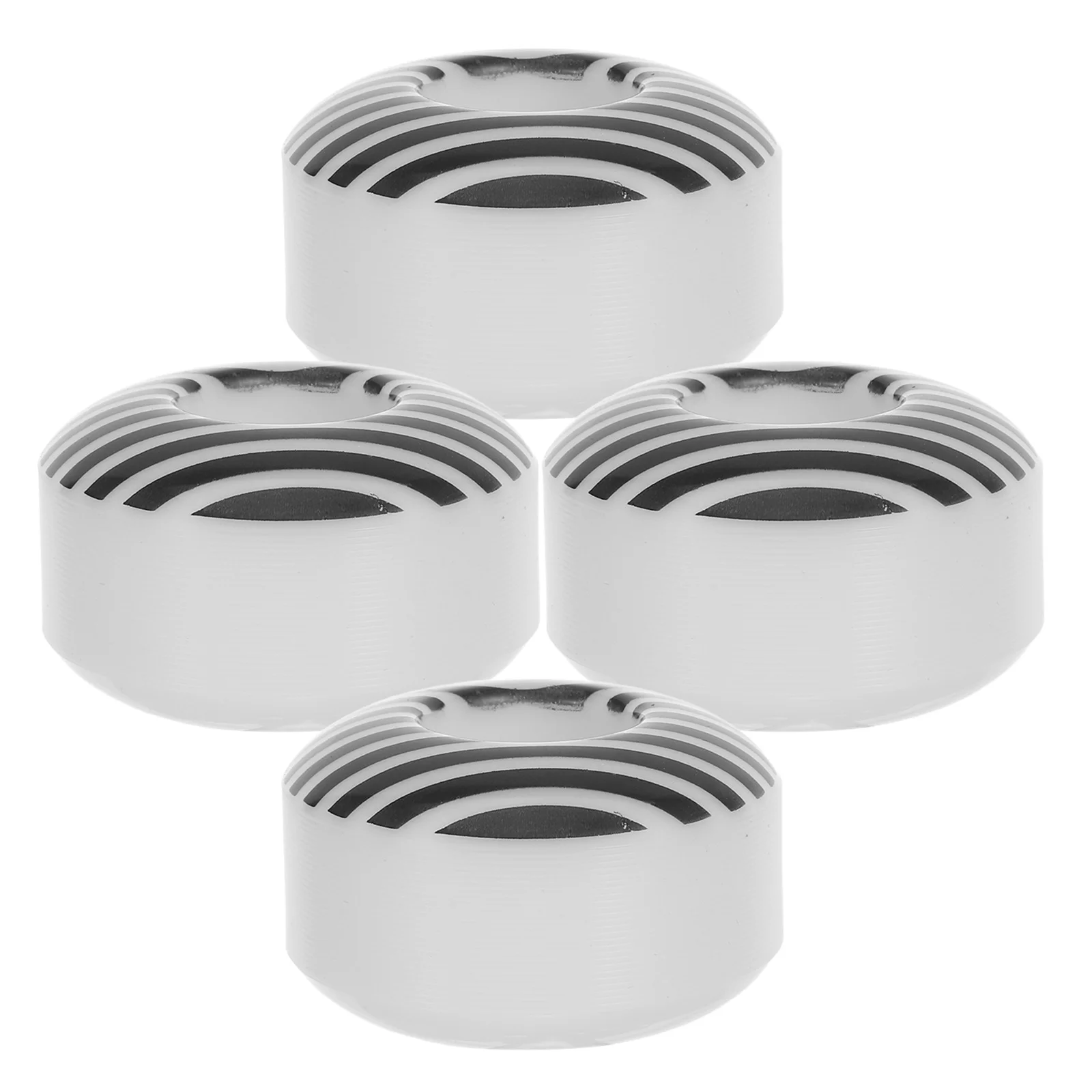 

4 шт. скейтборд 95A с высоким отскоком и вогнутым протектором для уличного скейтбординга с мокрой поверхностью, прочные сменные колеса