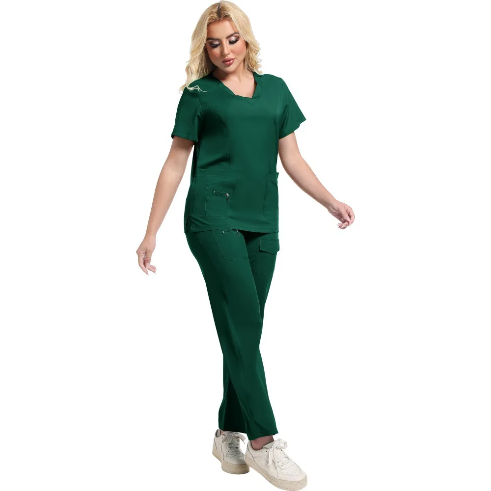 Hand Washing Clothes Male Women Doctors Clothes Dental Oral Care Clothes Pet Hospital Quick Drying Work Clothes Surgical Gowns view 5