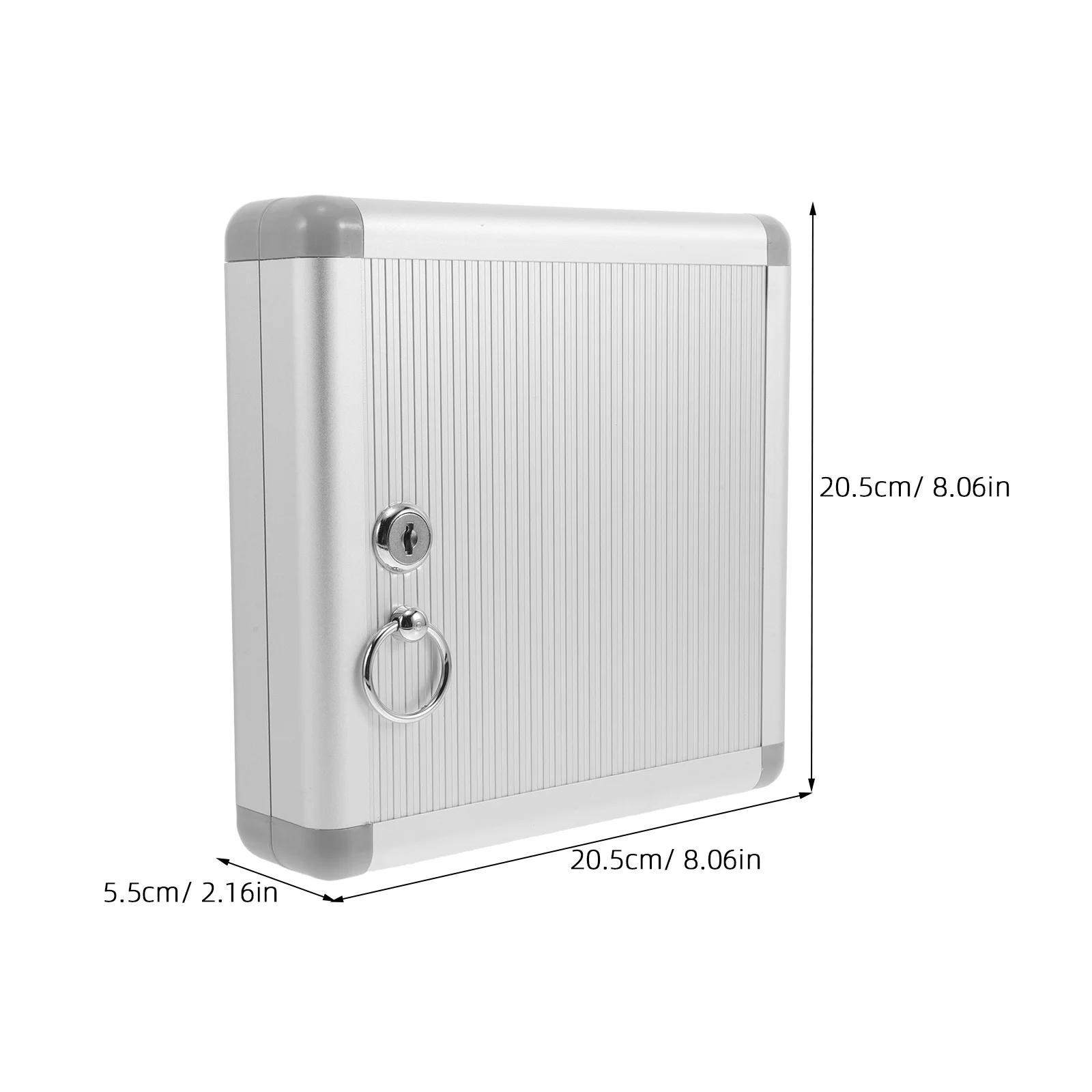 Wall Mounted Key Lock Box Heavy Duty Metal Key Cabinet Antitheft Organizer Ideal for Hotels Warehouses Offices Secure Storage